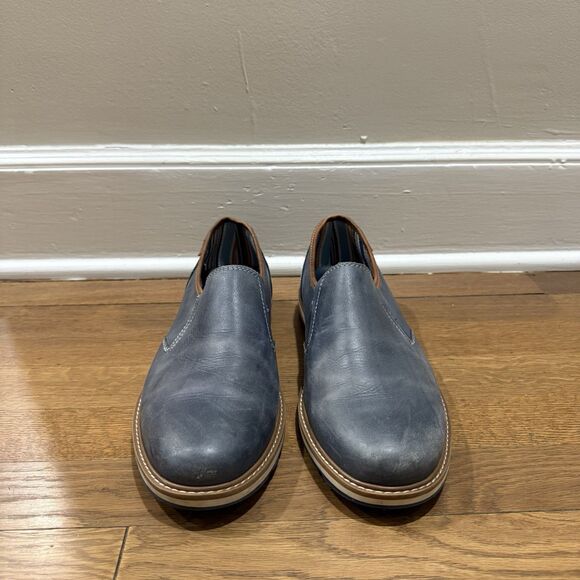 Pikonos Berna Blue Gray Leather  Slip On Loafers Men’s Size EUR 43 US 9 9.5 main image 8